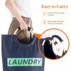 E126X3608_1779144025050_2 (2 Uni.) Cesto de Roupa Suja Dobrável 82L Tecido Oxford Resistente Lifewit Pegas EVA 38x64 cm