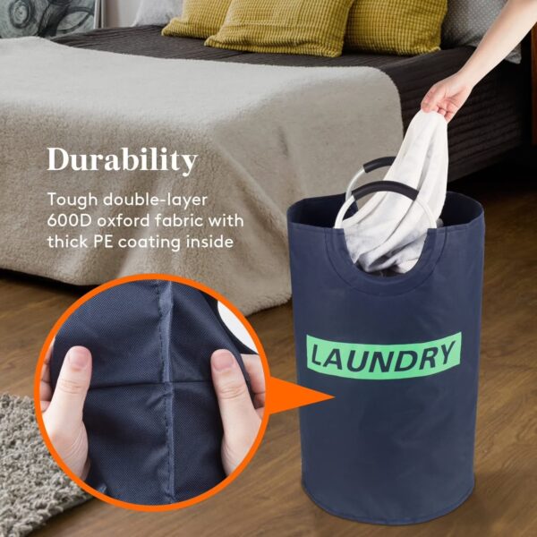 E126X3608_1779144025050_3 (2 Uni.) Cesto de Roupa Suja Dobrável 82L Tecido Oxford Resistente Lifewit Pegas EVA 38x64 cm