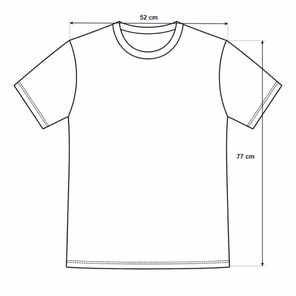 (XL Largo) T-shirt Estampada Hawkins Indiana - Preto