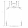 (M) x3 Camisolas Baiouniao Sem Mangas - Branco