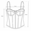 E126X3823_measured_1783349449101 (XS) Top Corset com Renda - Preto