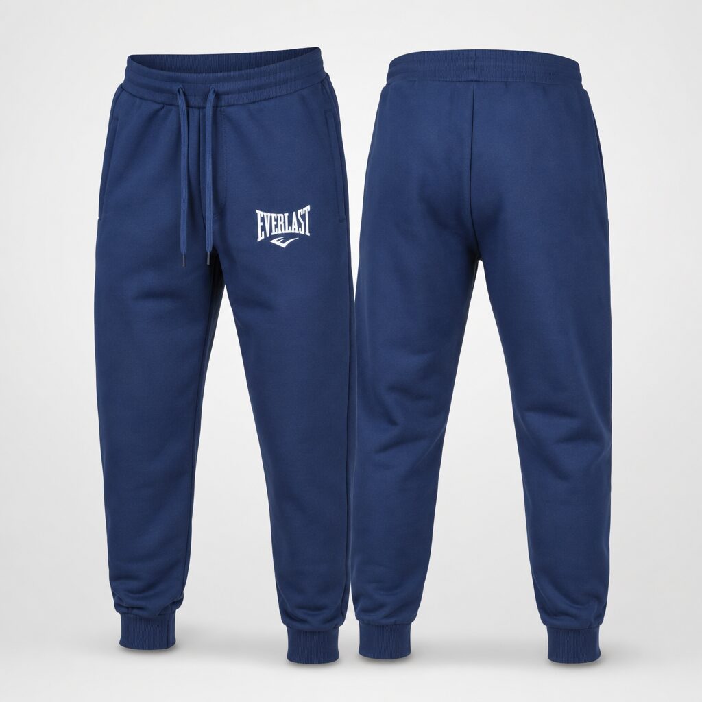 (S) Calças de Treino Everlast com Logótipo - Azul