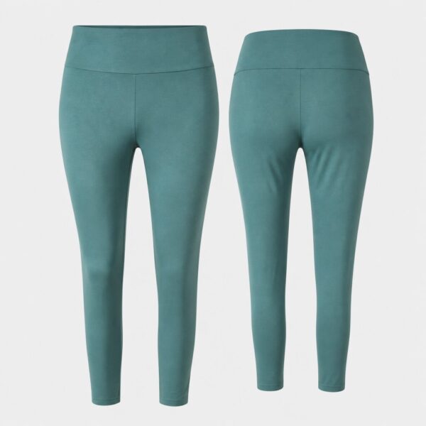 (XL) Leggings Cintura Alta - Verde