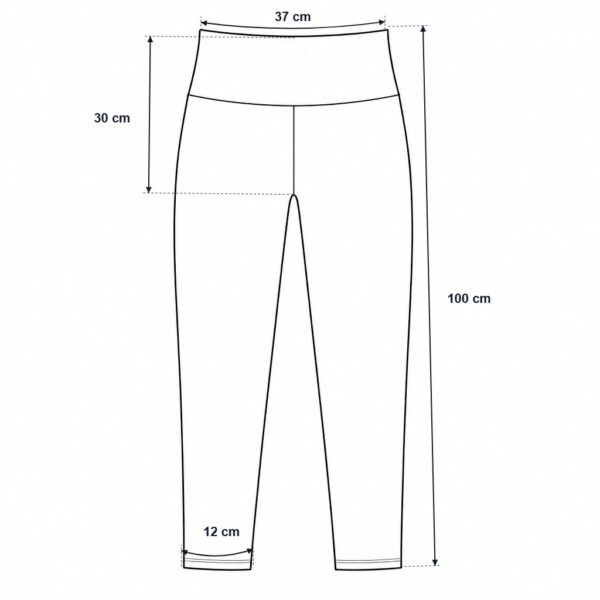 (XL) Leggings Cintura Alta - Verde
