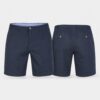 (38) Calções Amazon Essentials Clássicos com Bolsos - Azul
