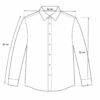 (M) Camisa de Manga Comprida com Gola Clássica - Branco