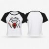E126X3863_cover_1783360520994 (S) T-shirt Hellfire Club Manga Curta - Branco e Preto