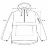 E126X3865_measured_1783682541968 (XL) Casaco Puffit com Capuz e Bolso Frontal - Cinza