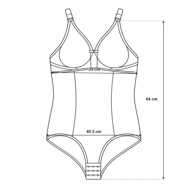 E126X3881_measured_1784129113819 (105C) Body Playtex com Alças Ajustáveis - Preto