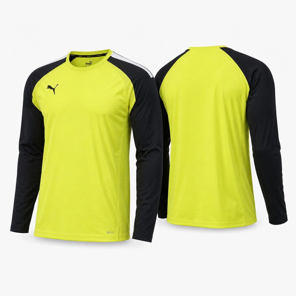 (XXL) Camisola Puma teamPACER Manga Comprida - Amarelo Fluorescente