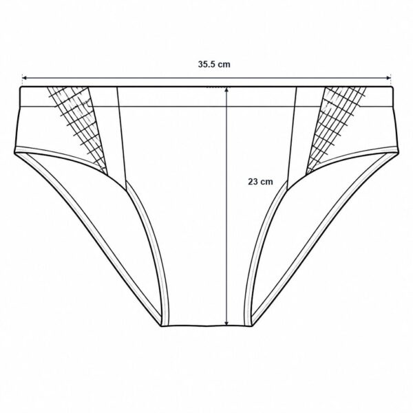 E126X3901_measured_1784127761033 (M) Slip Arena M Threefold Brief - Preto e Vermelho