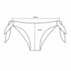 E126X3904_measured_1784129311583 (S) Cueca de Biquíni Iris & Lilly com Laços Laterais - Preto