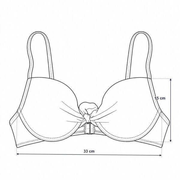 E126X3906_measured_1784135191819 (42B) Soutien Esprit Acolchoado - Rosa