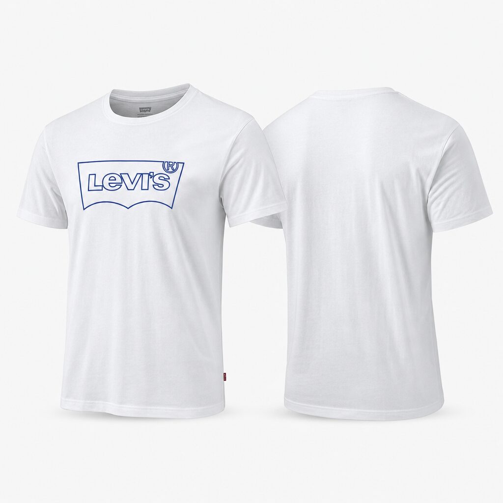 (M) T-shirt Levi's com Logótipo Frontal - Branco