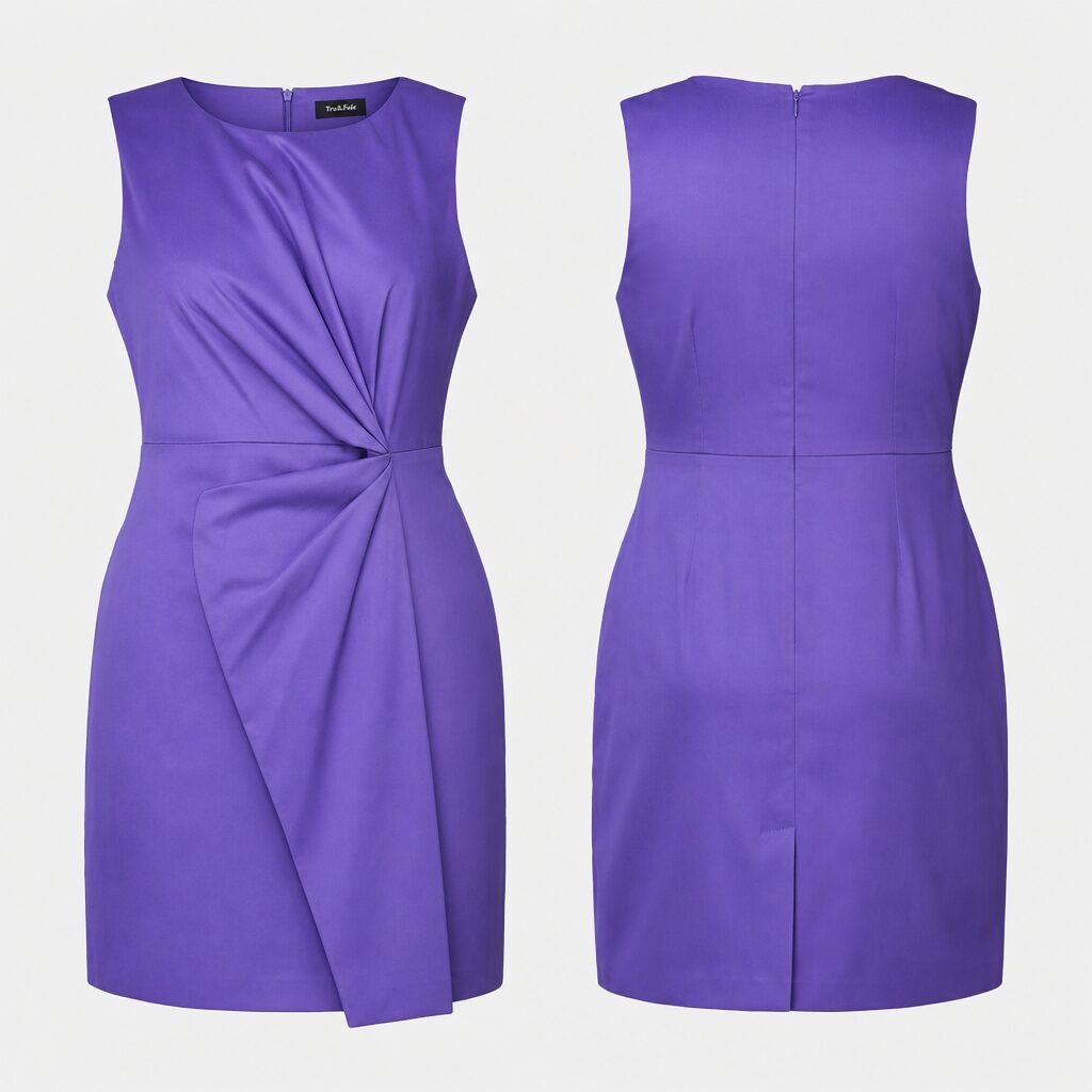 (XXL) Vestido Truth & Fable Floral Bodycon - Roxo