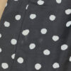 (S) Saia Allegra K com Padrão de Bolas - Preto e Branco