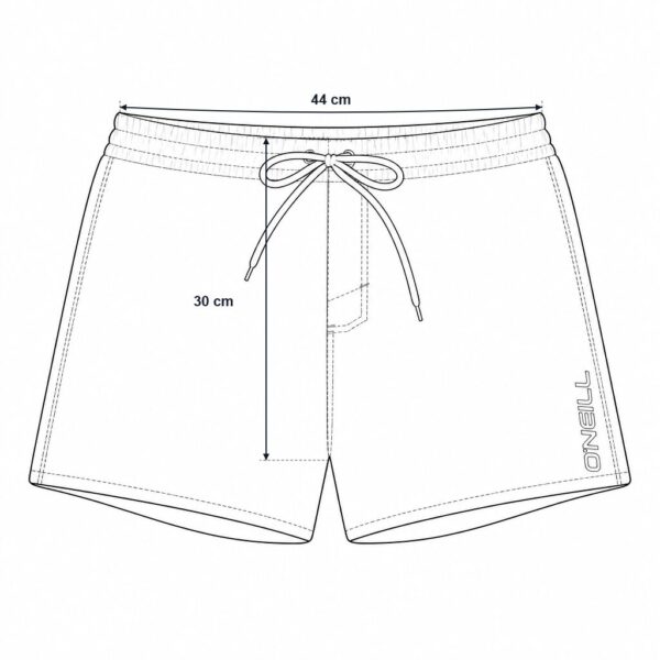 E126X3916_measured_1784129393242 (XL) Calções O'Neill PM Sunsea com Cordão - Verde Menta