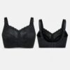 (120 G) Soutien Triumph Delicate Doreen com Renda - Preto