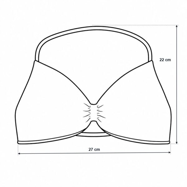 E126X3923_measured_1784126716384 (XS) Top de Alças com Detalhe Frontal - Preto
