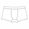 (XL) Boxer Preto - Modelo 428