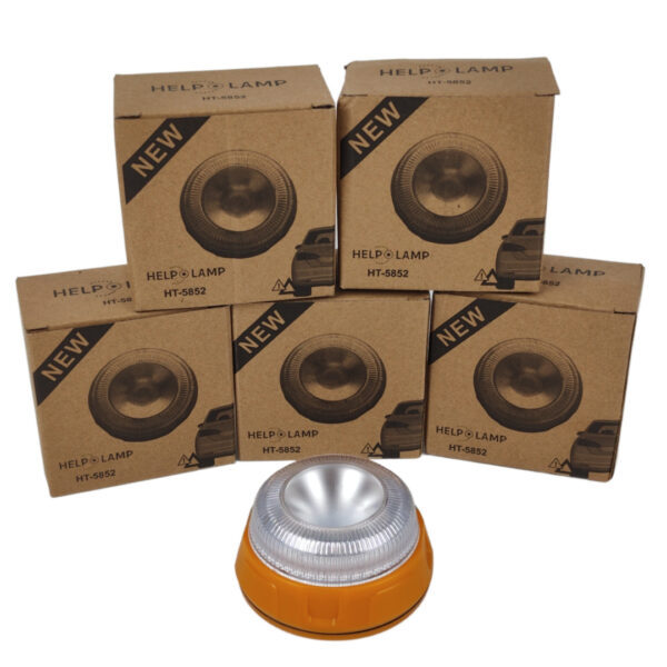 (x5 Uni.) Luz de Emergência para Carro Help Lamp HT-5852 Pack 5