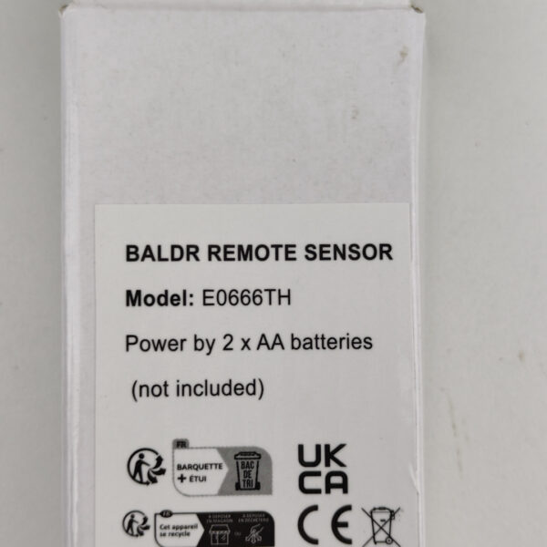 Sensor Remoto BALDR E0666TH de Temperatura e Humidade