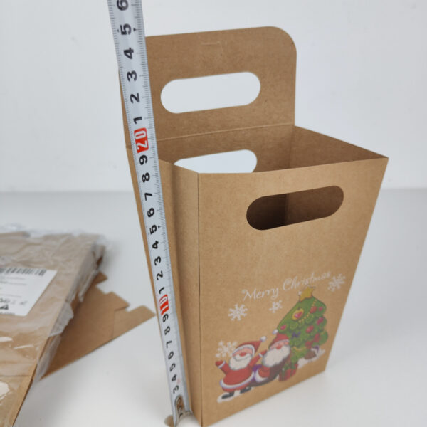 Caixa para Prendas de Natal Em Cartão