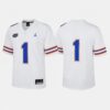 (M) Camisola Jordan com Número e Logótipos - Branco