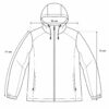 F126X4068_measured_1783526866222 (XL) Casaco com Capuz e Fecho Zip - Vermelho