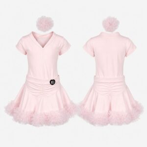 (130) Conjunto de Body e Saia com Totó - Rosa