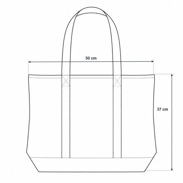 Saco Tote Halara com Alças - Branco