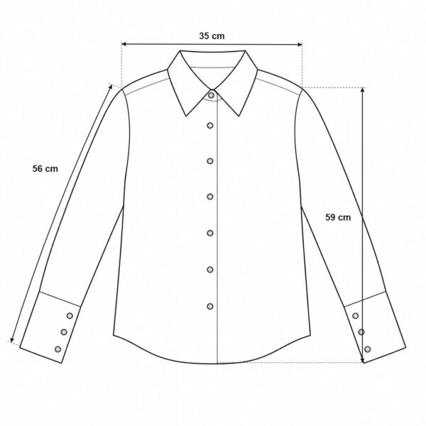 (S) Camisa New Studio em Tecido Acetinado com Botões - Branco