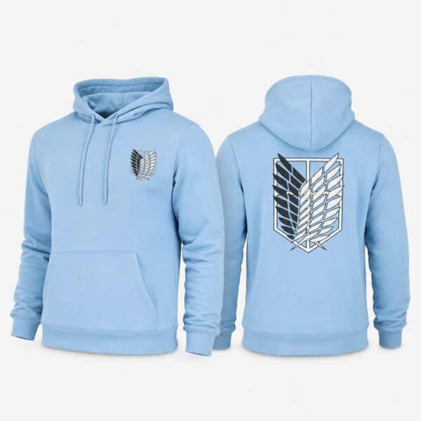 F126X4082_cover_1783362727284 (XL) Hoodie News com Capuz e Estampado Frontal - Azul Claro