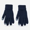 F126X4108_cover_1783376402487 Luvas em Malha com Ponta Touchscreen - Azul e Cinza