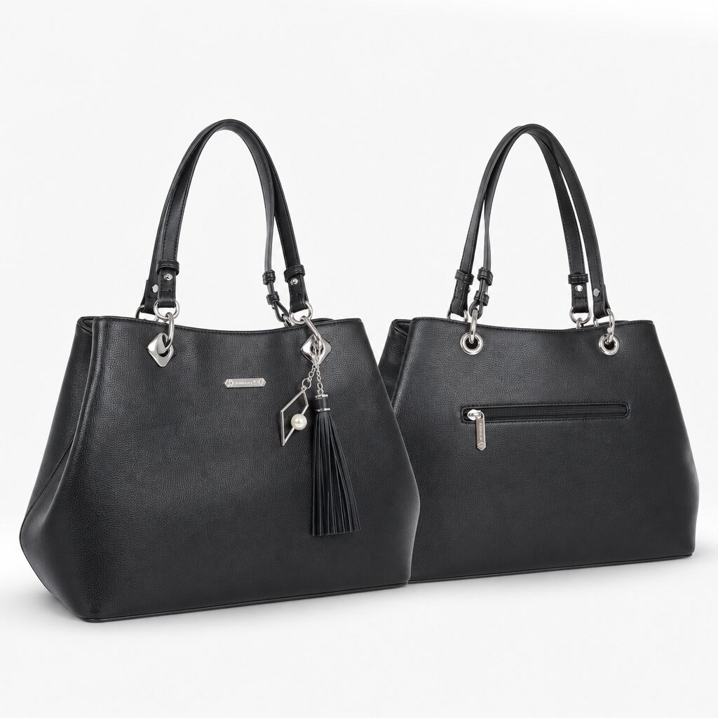 Mala David Jones com Pendente - Preto