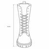 (33) Botas Altas com Atacadores - Bege