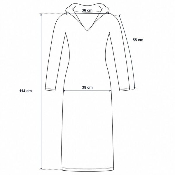 (S) Vestido Justo com Gola em V - Branco