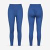 (M) Leggings de Cintura Alta - Azul