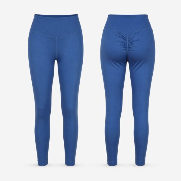 (M) Leggings de Cintura Alta - Azul