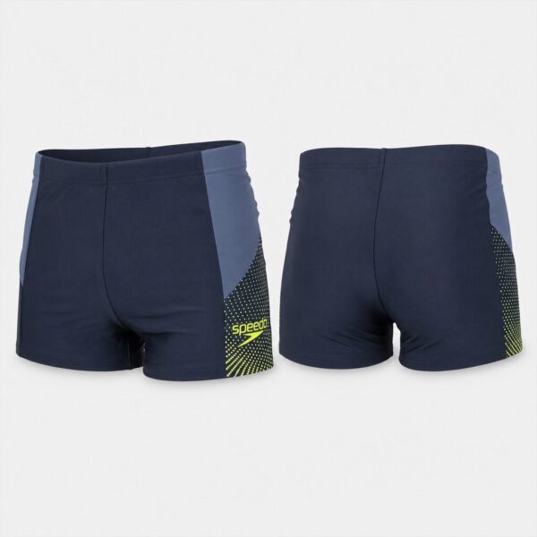 (38) Calções de Natação Speedo Endurance10 - Preto e Cinzento