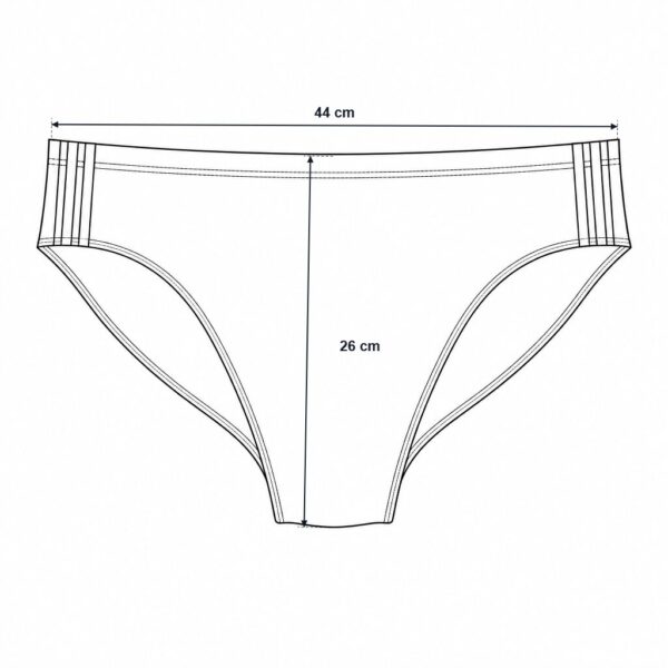 (42) Fato de Banho Adidas Infinitex com Logótipo - Preto