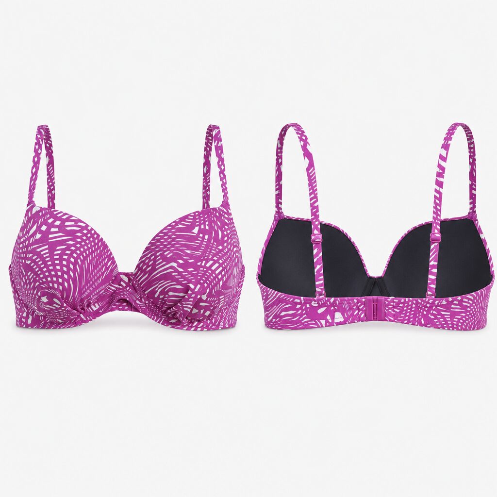 (40) Bikini Arena Bodylift com Padrão - Violeta
