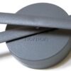 (80 cm) Relógio de Parede Nomon OJ Design Minimalista Silencioso - Preto