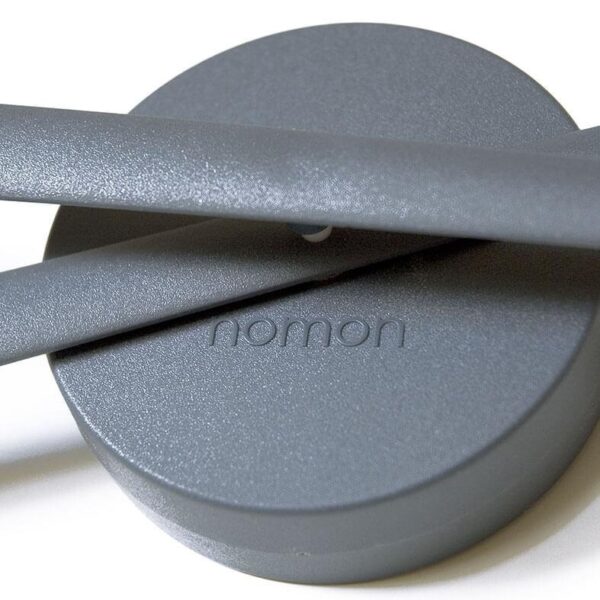 (80 cm) Relógio de Parede Nomon OJ Design Minimalista Silencioso - Preto