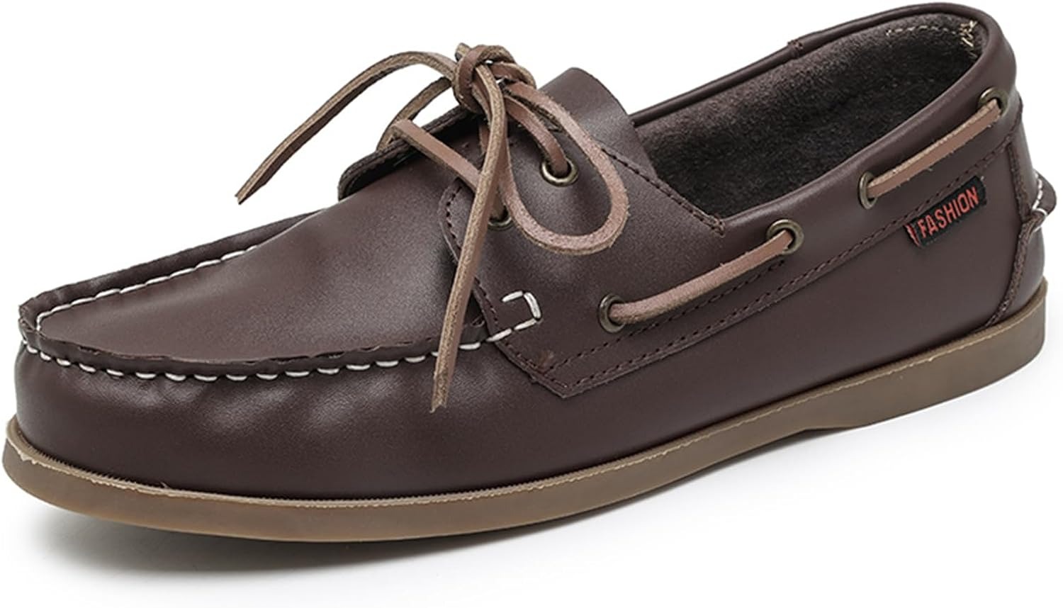 (44) Sapato de Vela Homem Generic Casual Antiderrapante - Castanho