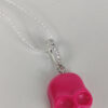 Pendente Caveira Rosa