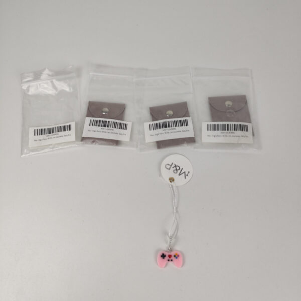 Pack 4 Porta-chaves Comando Rosa