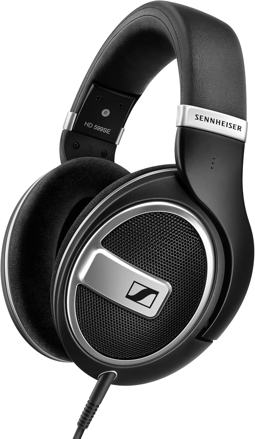 Auscultadores Cabo Sennheiser HD 599 SE Abertos Hi-Fi com Tecnologia E.A.R. - Preto