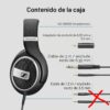 F126X4207_paste_1785262856462_9 Auscultadores Cabo Sennheiser HD 599 SE Abertos Hi-Fi com Tecnologia E.A.R. - Preto