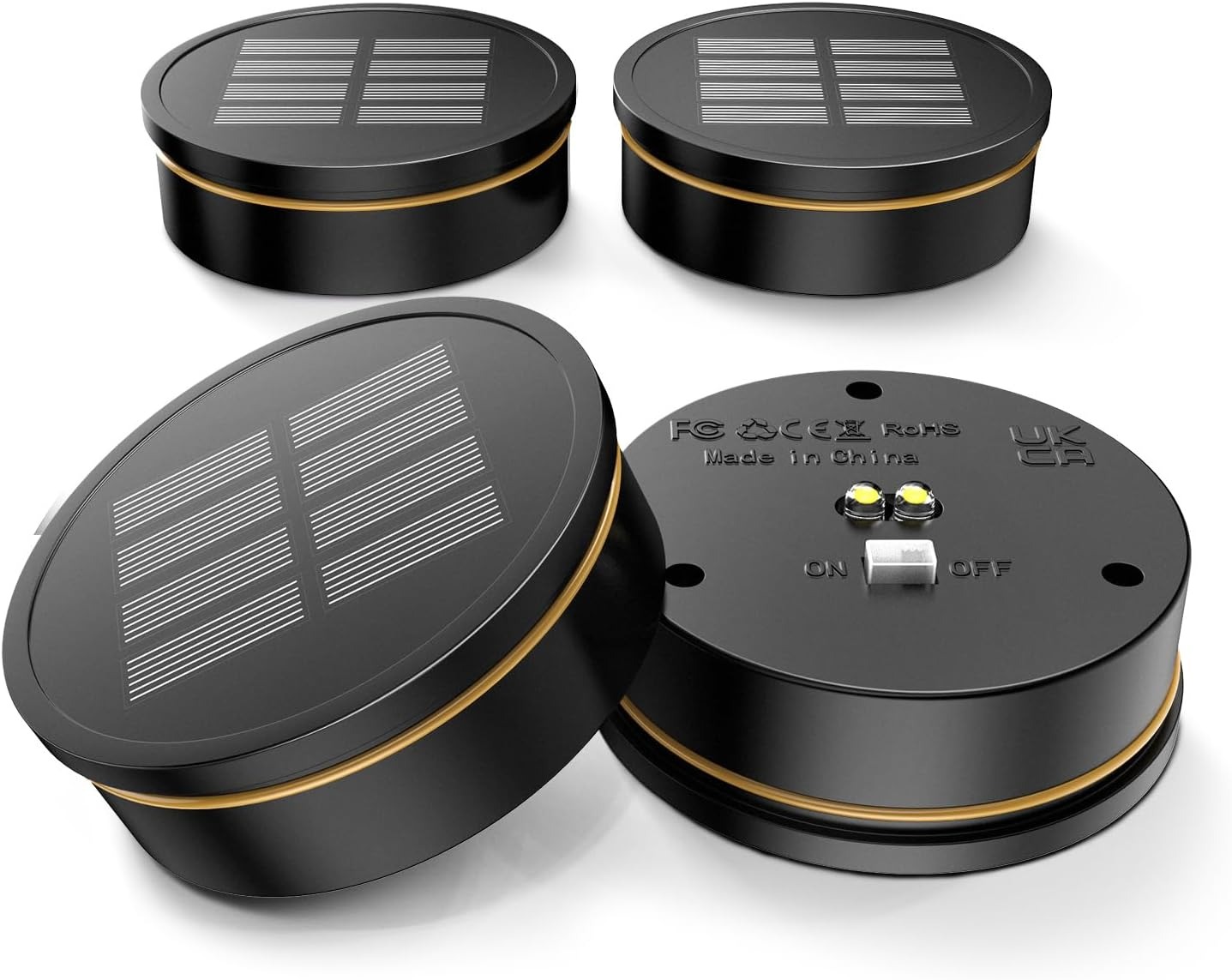 Módulo Solar de Substituição LED Dual 800 mAh IP65 Pack 4 GEARLITE TYNB-2